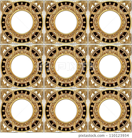 Infinity Tile/Gold Medallion 20 110123934