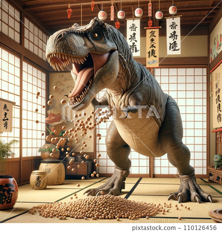 暴龍享受節分 110126456