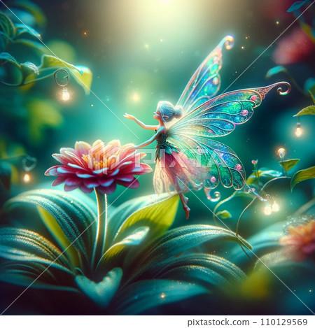 gerbera petal fairy 110129569