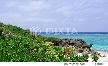 Ukachi coast in Yoron Island, Kagoshima Prefecture 110130006