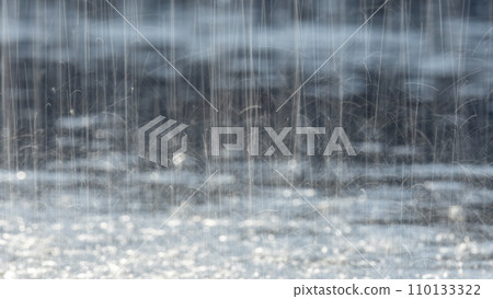 Image of rainy season and heavy rain Image of rainy season and heavy rain 110133322
