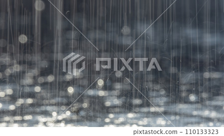 Image of rainy season and heavy rain 110133323