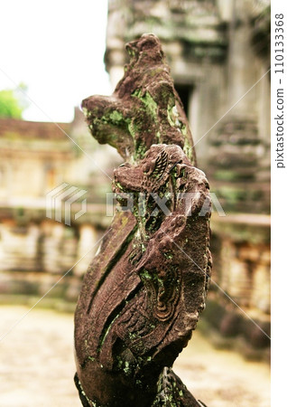 Angkor Wat Naga stone statue 110133368