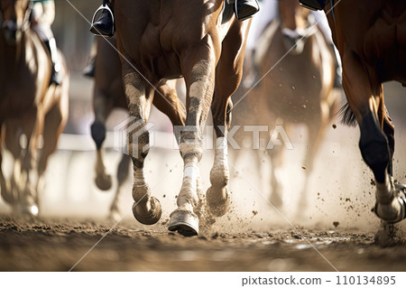 Horse Racing, Generative AI 110134895