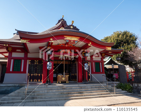 Shinagawa Shrine worship hall 110135545