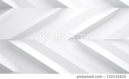 AI-generated content. White stripe abstract technology geometric background. Elegant minimalist design 110135828