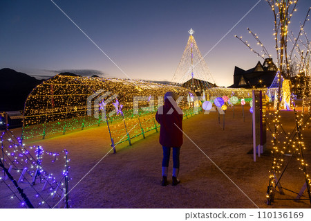 Illuminations of the roadside station Nakayama basin 110136169