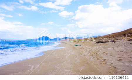 鳥取沙丘的風景 鳥取沙丘的風景 110136411