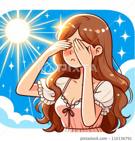 陽光下耀眼的女人 陽光下耀眼的女人 110136792