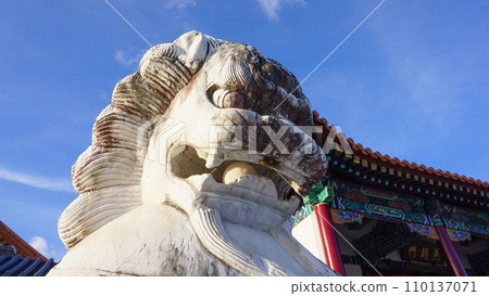 中國庭園中的獅子 中國庭園中的獅子 110137071