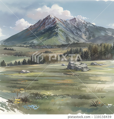 Mountainous scenery Mountainous scenery 110138439