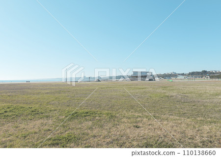 Oarai Sun Beach in the morning, Oarai Town, Ibaraki Prefecture 110138660