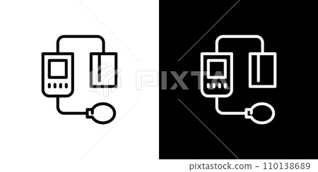 血壓計圖標 110138689