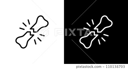 骨折圖示 110138703