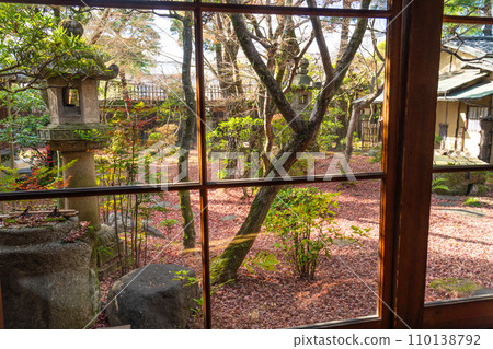 [Important Preservation District for Groups of Traditional Buildings] Kurashiki Bikan Historical Quarter, detached tatami room 7 of the former Ohara family residence, Kurashiki City, Okayama Prefecture 110138792