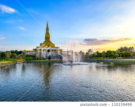 Chedi Maha Mongkol Bua in Roi Et in Thailand Chedi Maha Mongkol Bua in Roi Et in Thailand 110139499