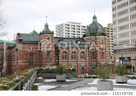 盛岡市的代表建築-岩手銀行紅磚大廈 盛岡市的代表建築-岩手銀行紅磚大廈 110139788