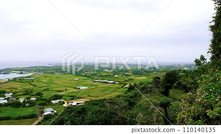 從鹿兒島縣與論島與論城遺址看到的風景 110140135