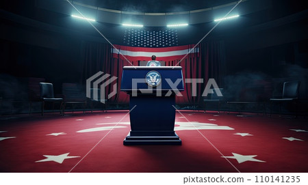 a tribune for official speech 110141235