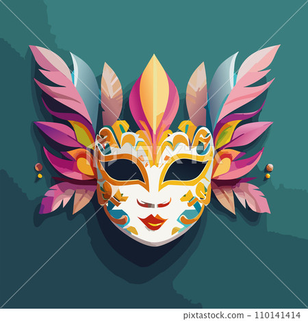 Carnival. Carnival mask. Design for poster. 2024. February 8. Colorful birthday or carnival background. Venetian carnival mask. Background. Carnival. Carnival mask. Design for poster. 2024. February 8. Colorful birthday or carnival background. Venetian carnival mask. Background. 110141414