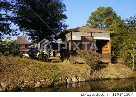 岡山縣津山市漫步日本庭園“ Sourakuen”：Seiryoken 110141567