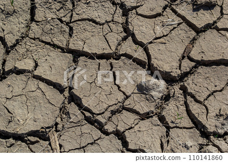 Wall texture soil dry crack pattern of drought lack of water of nature brown old broken background Wall texture soil dry crack pattern of drought lack of water of nature brown old broken background 110141860