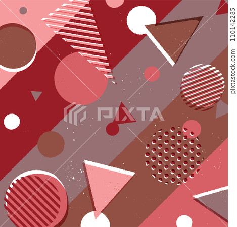 Background material_Rough Memphis pattern Background material_Rough Memphis pattern 110142285