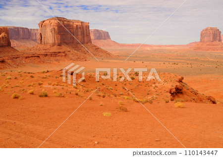 Harsh and Desolate Monument Valley Arizona USA Navajo Nation Harsh and Desolate Monument Valley Arizona USA Navajo Nation 110143447