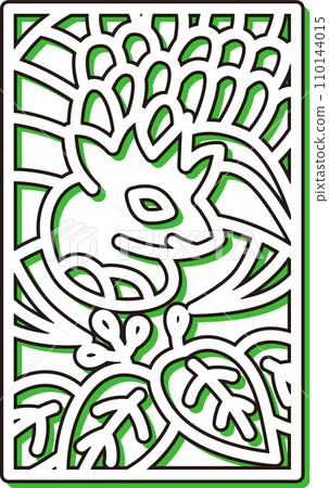 Color shadow mini hanafuda December paulownia phoenix December paulownia and phoenix 110144015