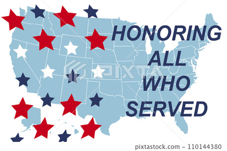 US Veterans Day background. Happy Veterans Day. American flags. US Flag. November 11 Poster, Banner, Greeting Card, Flyer, Template 110144380