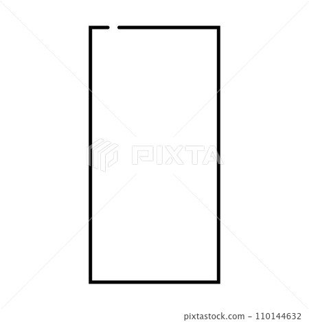 Textbox button icon design element for web mockup and application presentation user interface illustration 110144632
