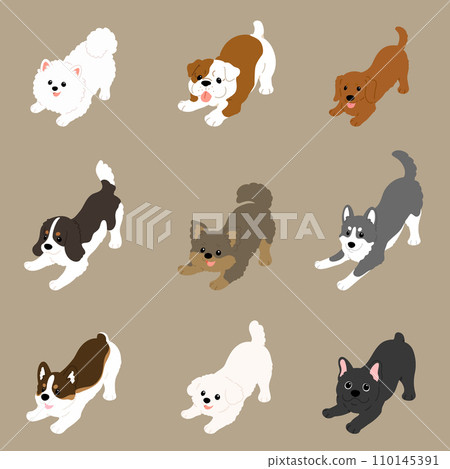 簡單可愛的狗狗插畫集，邀你一起玩D 無主線 110145391