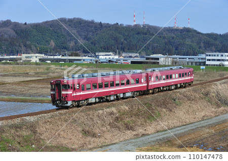 高山本線 西富山早成 JR西日本 木葉58-1114 + 木葉28-2346（富山） 110147478
