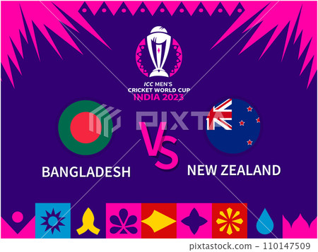 BANGLADESH vs NEW ZEALAND Match Background 110147509
