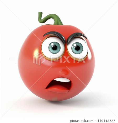 tomato, cartoon, monster 110148727