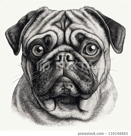 pug, dog, animal 110148883