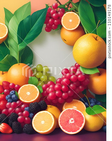 Fruit “AI generated image” 110149178