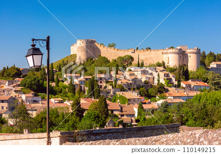 Aerial view to Avignon, France 110149215