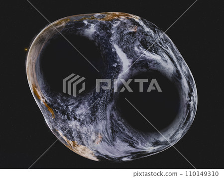 Black holes destroy planet Earth 110149310