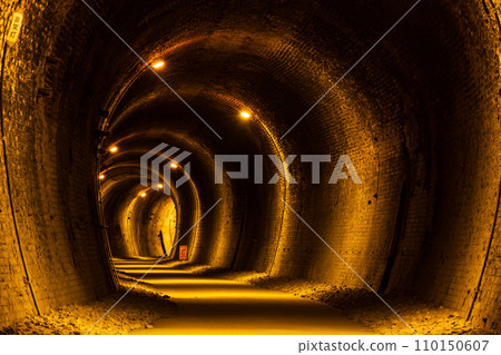 Annaka City, Gunma Prefecture, Abt Road, historic tunnel 110150607