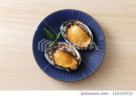 Hokkaido abalone from an overhead angle 110150725