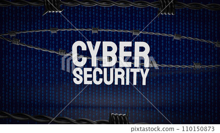 The cyber security for technology and it concept 3d rendering. 110150873