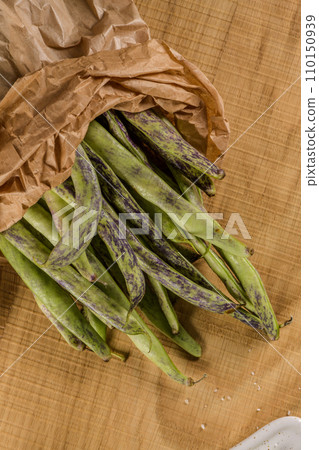 Heap of green beans Heap of green beans 110150939