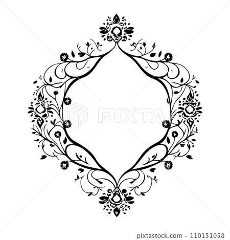 wedding invite batik ornaments design hand draw element illustration black wedding invite batik ornaments design hand draw element illustration black 110151058