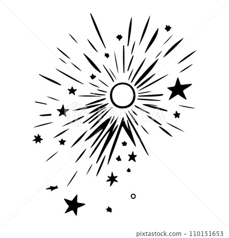 Star cosmos space abstract illustration sketch draw Star cosmos space abstract illustration sketch draw 110151653