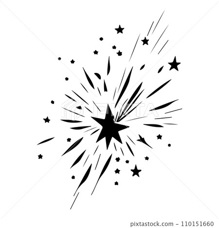 Star cosmos space abstract illustration sketch draw Star cosmos space abstract illustration sketch draw 110151660