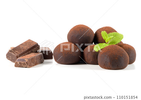 Chocolate truffles Chocolate truffles 110151854