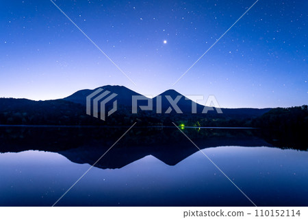 Starry sky at Lake Onneto 110152114