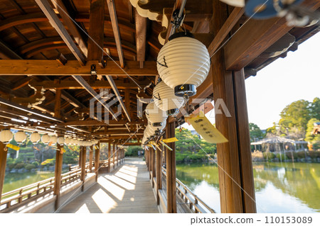 平安神宮風景在京都 平安神宮風景在京都 110153089