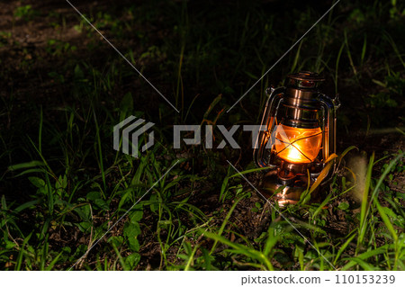 Light a lantern at the campsite Light a lantern at the campsite 110153239